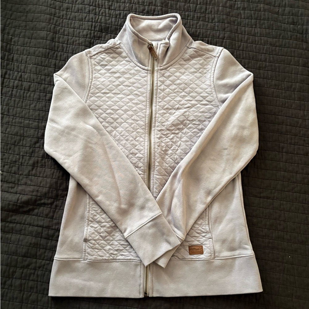 L.L. Bean Women's Quilted Full Zip Jacket Women’s Size XS